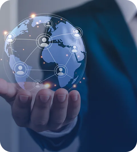 A connected global business network