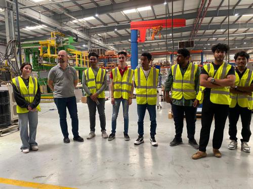 Recent company visit to Ginox UAE (Swiss Kitchen) llc, RAK